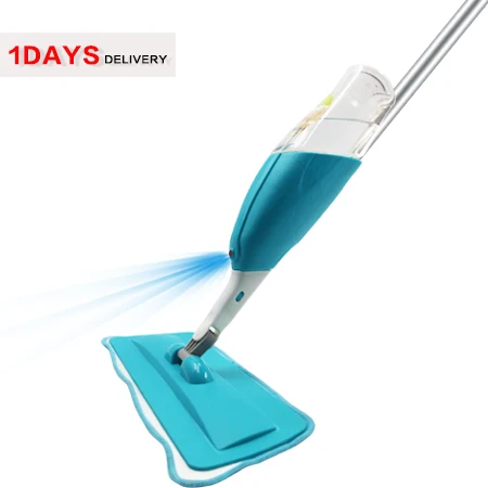 

Drop Shipping Floor Care Spin 360 Hands Free Magic Water Spray Mop Wholesale Microfiber Flat Wet Cleaning Mops, Customized color