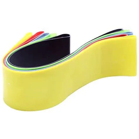 

Multi-color resistance bands TPE material bands Women exercise for indoor fitness, Green blue yellow red black customize