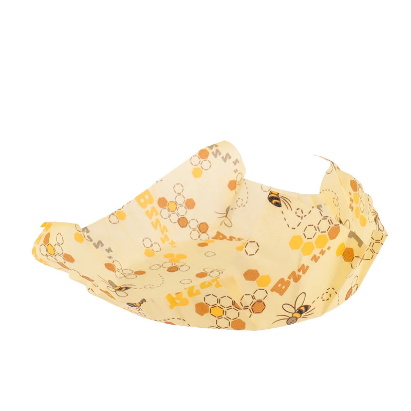 
35*35 CM Durable Organic Beeswax Food Wrap for Food Packaging 