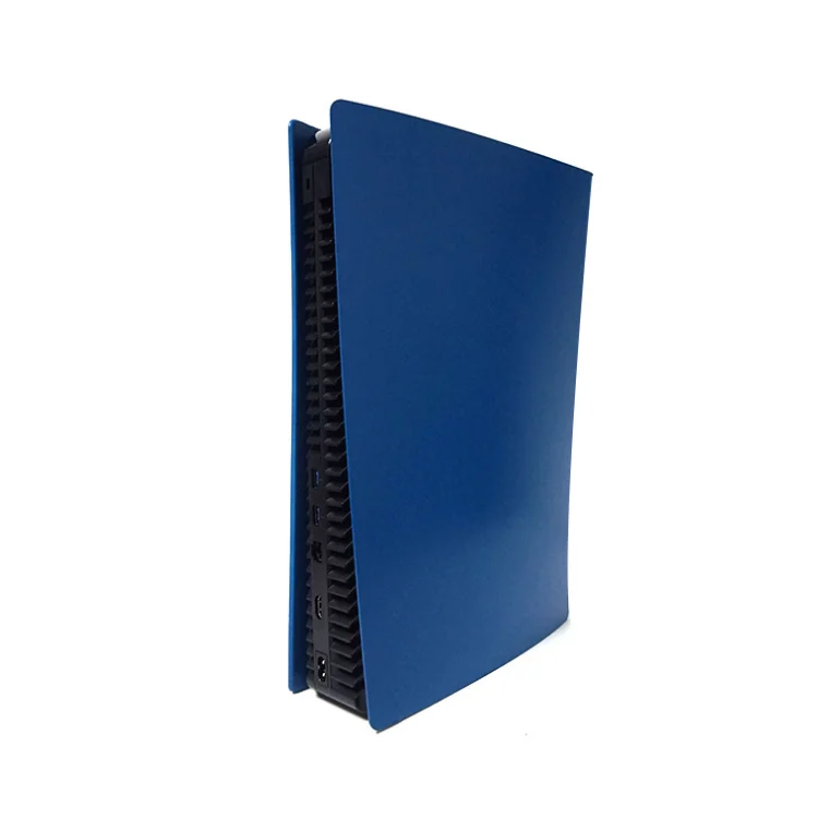 

Cover Face Plate Replacement Part Faceplate Cover Case for PS5 Console Shell Case Faceplate Skin, Black red blue