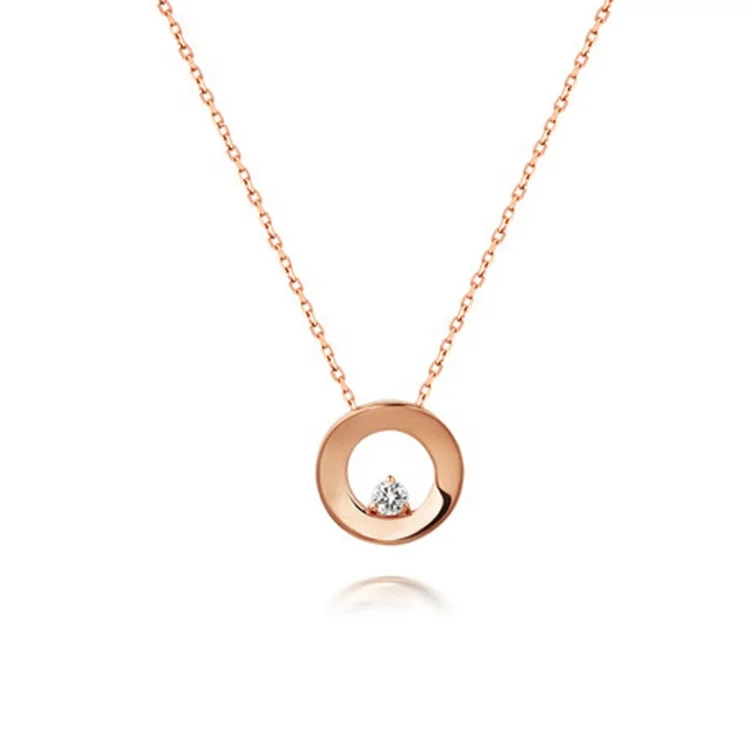 

wholesale 100% 925 Sterling Silver jewelry necklaces women fashion accessories christmas gift 18k gold plated pendant, White gold (rose gold, yellow are avaliable)