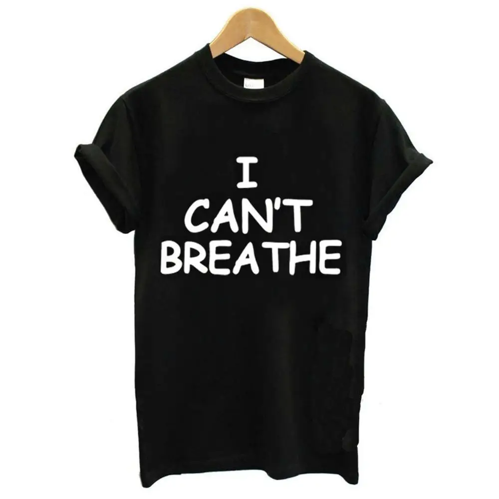 

I Cant Breathe Mens Shirts Protest Tees Black Lives Matter Casual Summer T shirt Cotton Short Sleeve