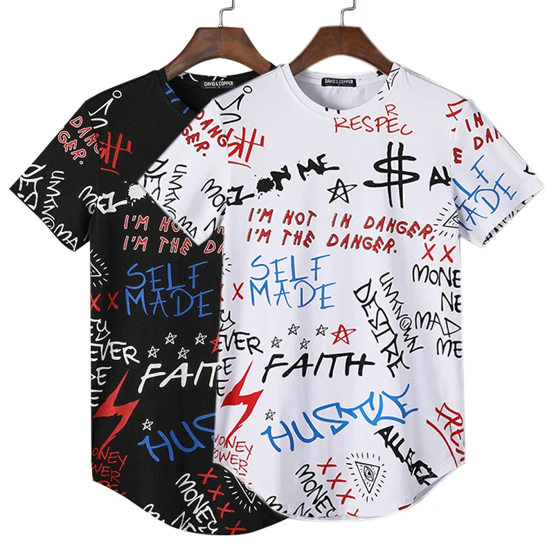 

JET FUEL Summer Men's T-Shirts Top Quality Man Tshirt Casual Letter Print Round Bottom T Shirts For Men Stylish