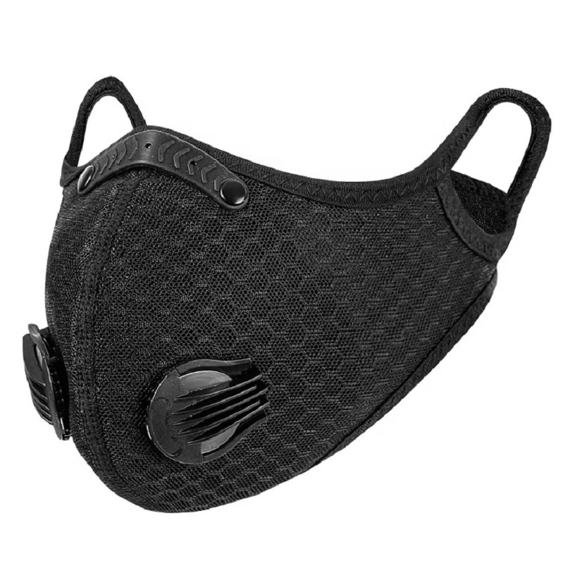 

fashion outdoor sports reusable anti dust altitude training mask fitness replacement cycling gym masks with valve for work out