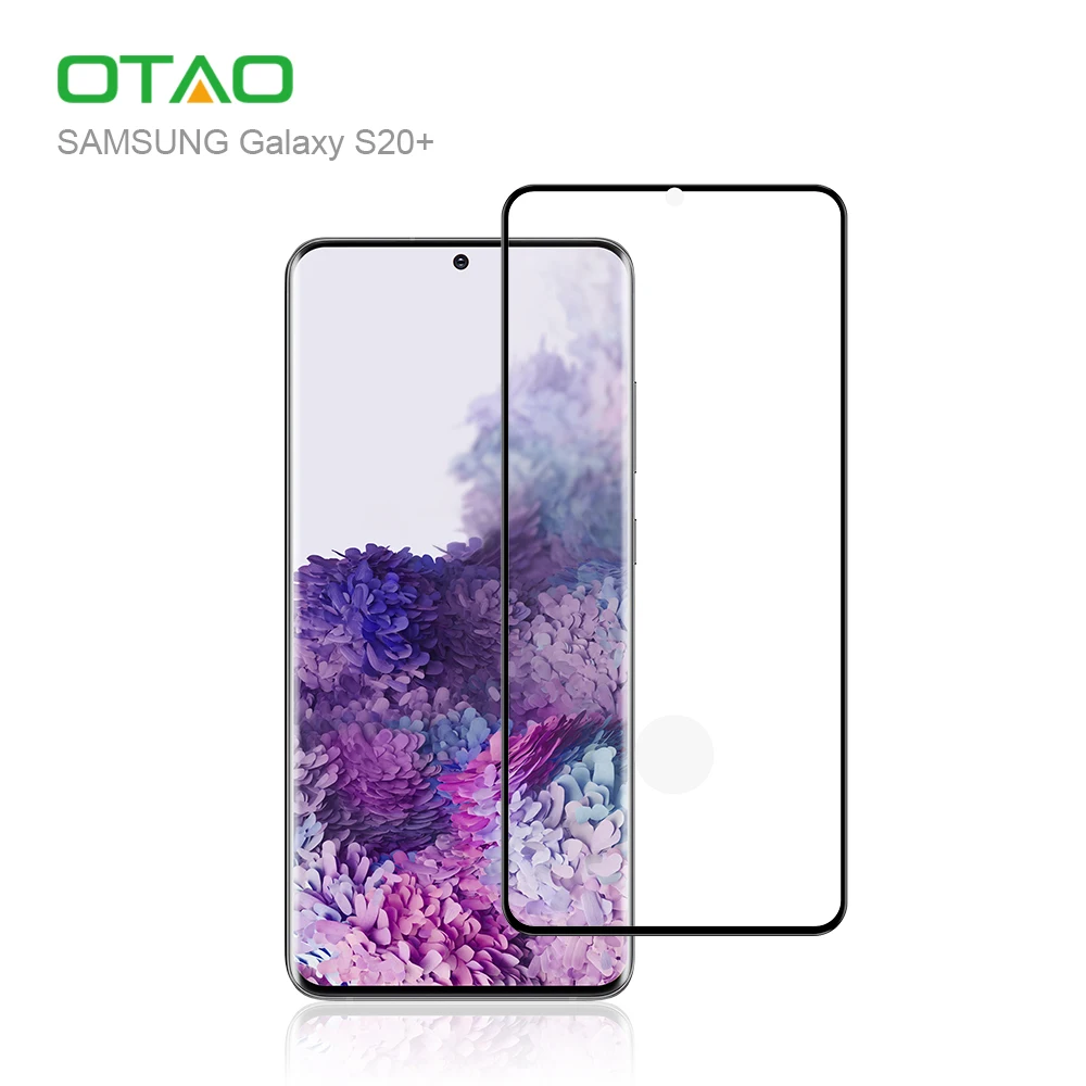 OTAO Original 0.25mm 3D Curved Full Tempered Glass For Samsung S20 S10 S9 S8 Plus Protection Film For Galaxy S20 Ultra Pelicula