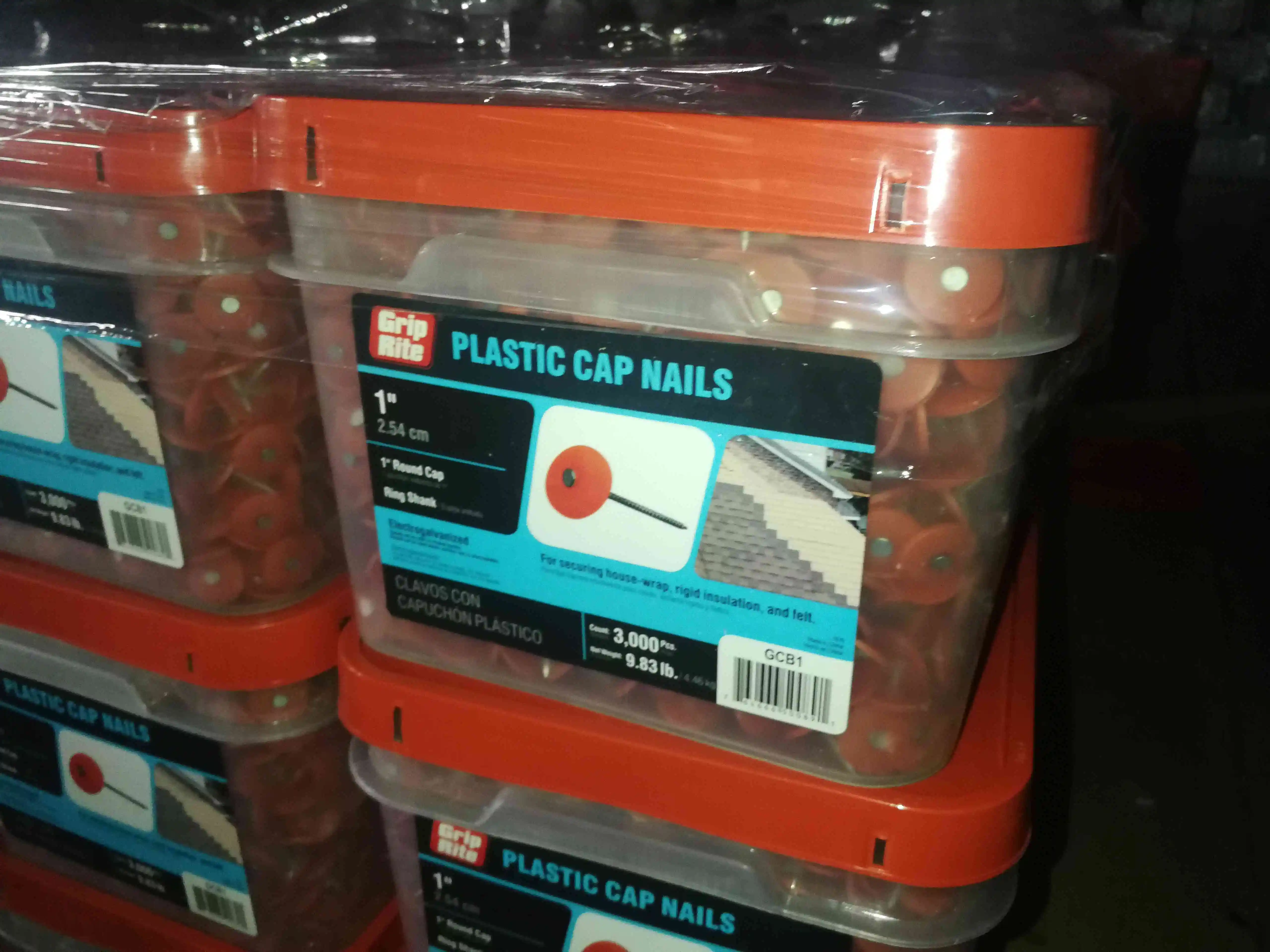 Galvanized Plastic Cap Nails Buy Plastic Cap Roofing Nails,Button Cap