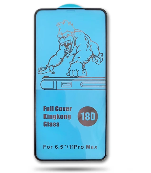 

2020 new tempered glass 18D glass phone protector for iphone 11 12 pro max note 20, Transparency 99% color
