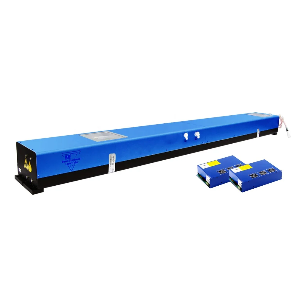 

BLUETIMES Patented High Power Beam Combined Yongli 280w 300w 320w Co2 Laser Tube for cutting