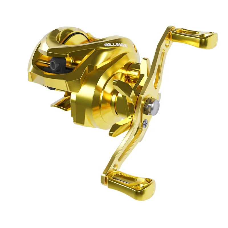 Newbility Gold 5+1BB 7.2:1 Drag Power 8kg 207g Saltwater Baitcasting Reel
