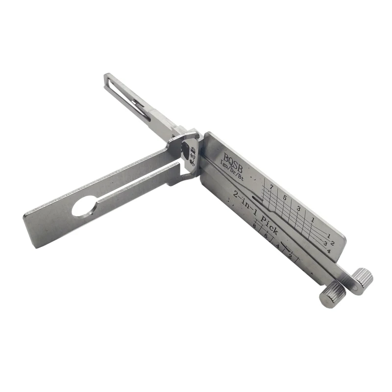 
Original Lishi BQSB 2 in 1 auto Car Door Lock Picks Decoder Unlock Tool 