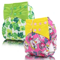 

Custom New Design AI2 Reusable And Washable Baby Diaper Nappies Aio Comfortable Sleeping Baby Cloth Diapers with insert