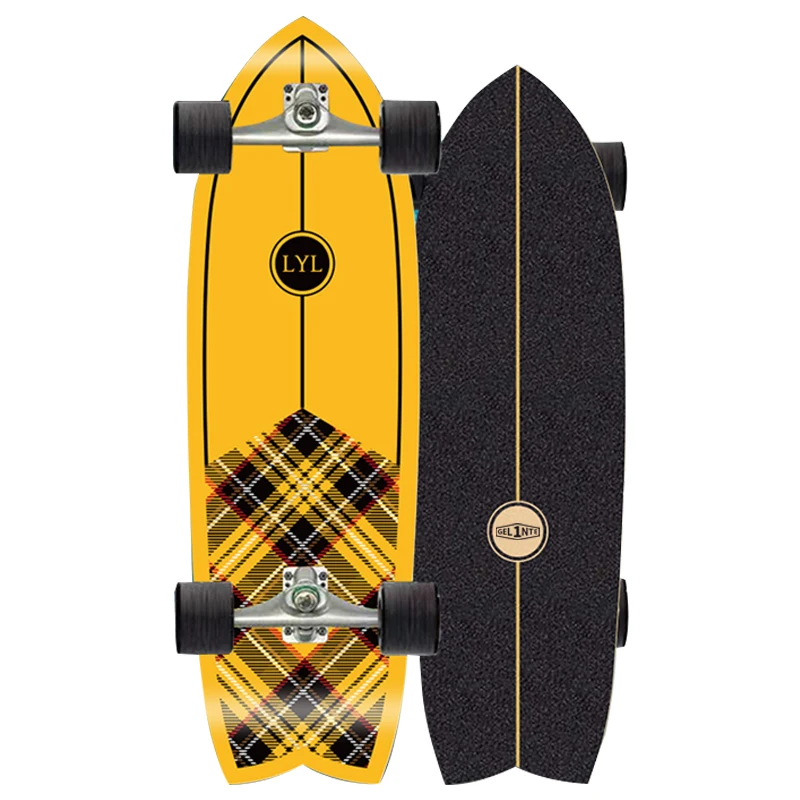 

2021 New OEM Custom Surf Skateboard Surfboard Land Surfskates CX7 CX4 30inch Bracket