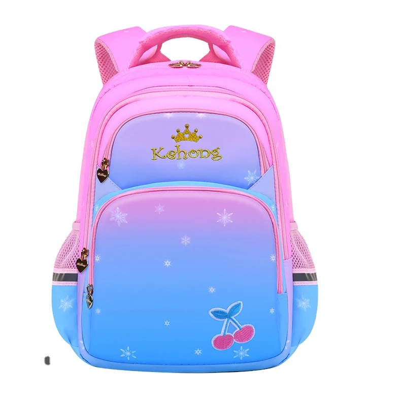 

Fashion Hot sell children primary backpack kids school bags for girls mochilas book bag princess
