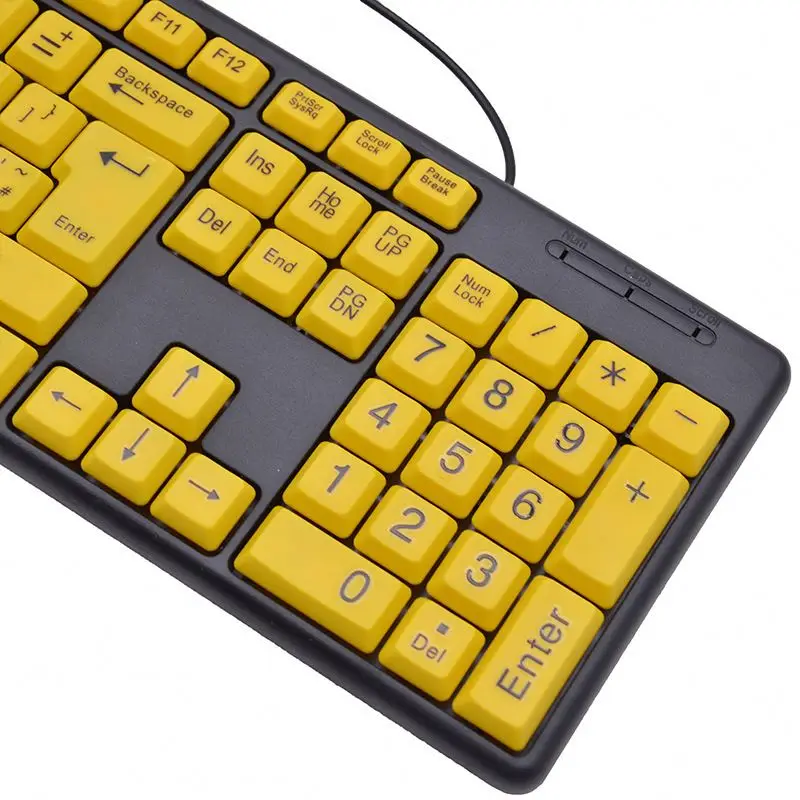 

Factory 60% keyboard With Popular Fashion, Black yellow