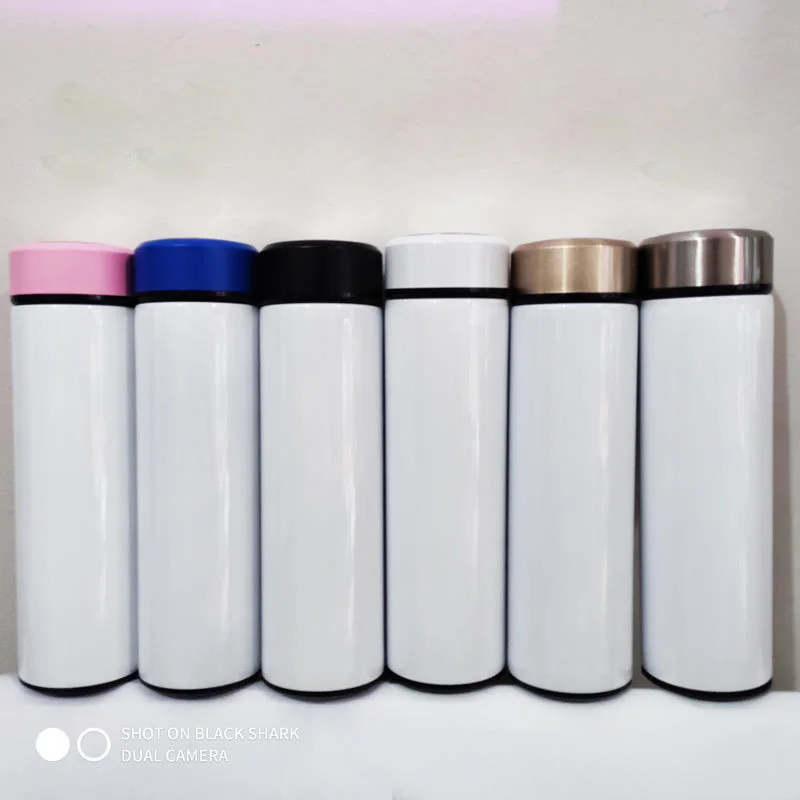 

P1303 Customize Heat Transfer Printing 350ml 420ml 500ml Vacuum Cup Sublimation Blanks Bottle, Customized