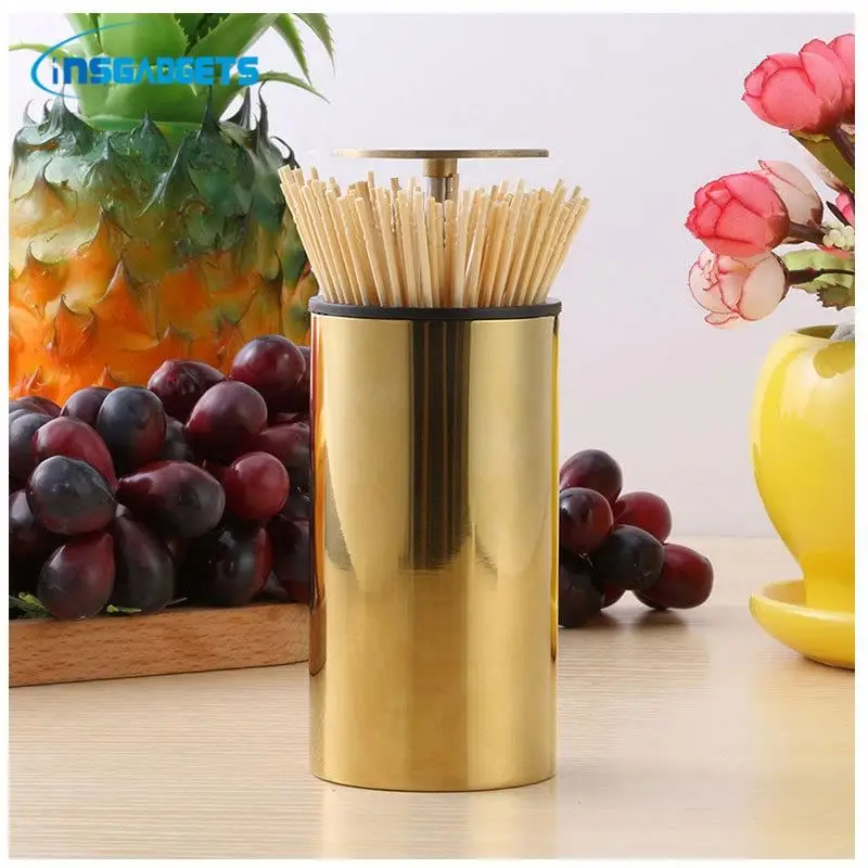 

automatically press the toothpick box ,NAYgs portable toothpick holder