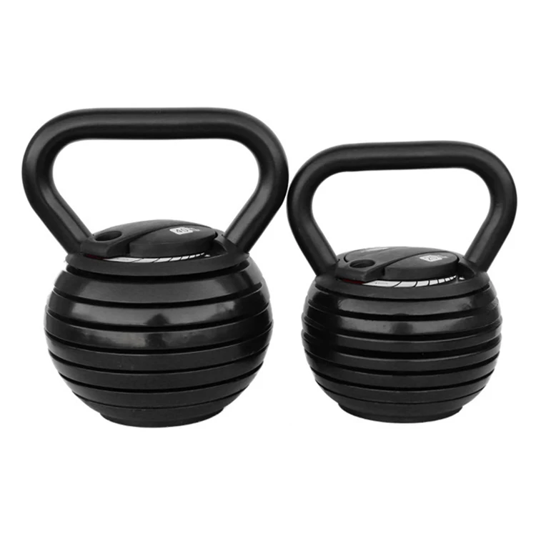 

Wholesale High Quality Dumbbells Kettlebell Power Coated Cast Iron Adjustable Kettle bell in China, Picture shows