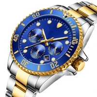 

Rollex Watch Blue Relojes Hombre Deportivo Dropshipping Your Own Logo Watch Men Stainless Steel Automatic Wristwatches
