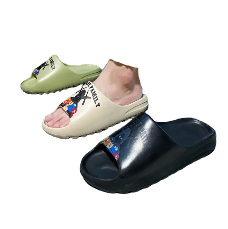 

Original Red Pink Colorful Inspired Cheap Bone Custom Logo toddler Men Women Sandal Clogs Baby Kid Yeezy Slipper Slide with Box, Custpmized color