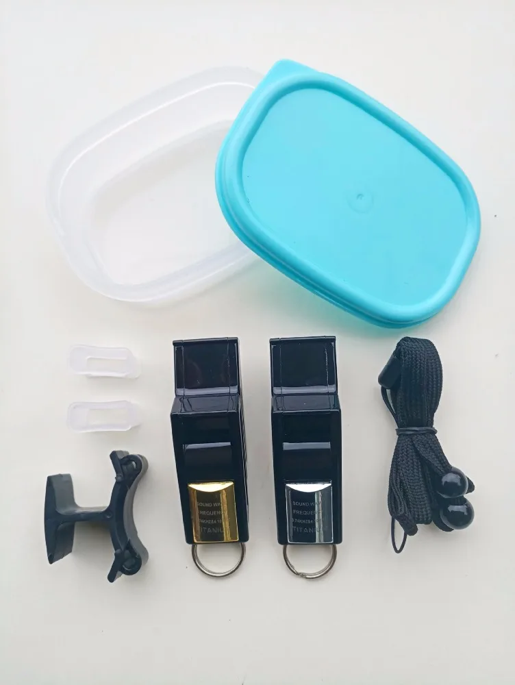 
Wholesale Soccer Referee Whistle Personalized Logo ABS Professional Sports Safety Whistle 