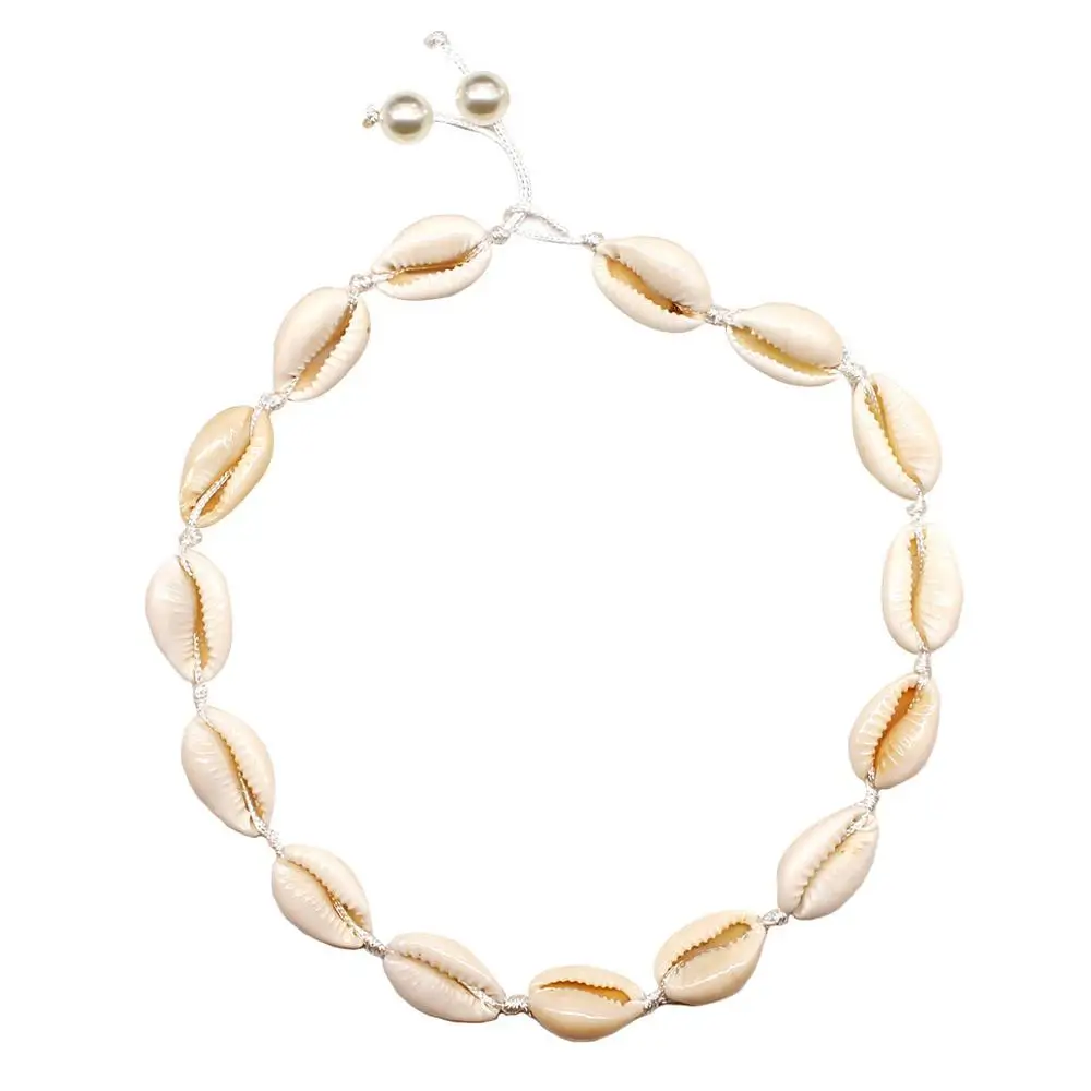 Wholesale Cheap Boho Jewelry Shell jewelry Necklace Shell VSCO Natural Shell Choker Necklace