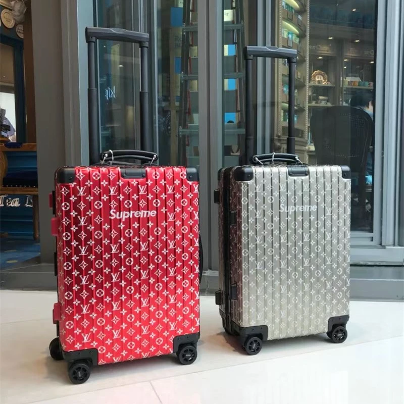 

Famous Brand Business Trip Suitcase Travel Trunk Hardside Expandable Upright Luggage with Spinner Wheel, Multi