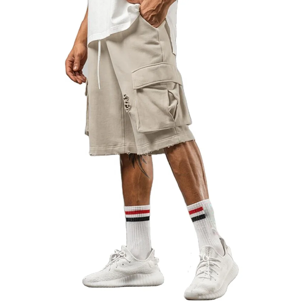 

Custom summer mesh nylon cotton printed athletic compression men fashion jogger jogger cargo running sweat unisex men's shorts