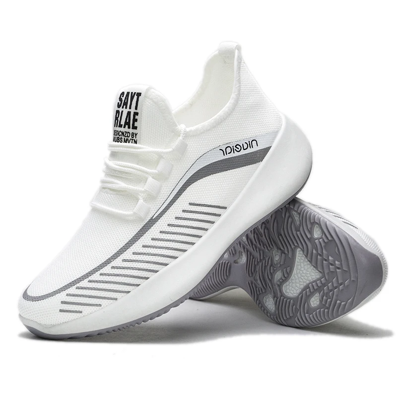 

White shoes sport sneakers mens casual sport for men new styles custom running shoes, White/black or custom color