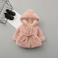 

Winter Baby Kids Jacket And Coat Faux Fur Girl Winter Clothes Warm Infant Toddler Baby Outerwear Snowsuit Baby Girl Coat