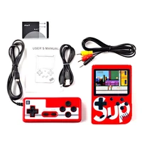 

With Gamepad 400 In 1 Games Video Game Console 3.0" LCD Screen Retro Handheld Game Player TV Out Function