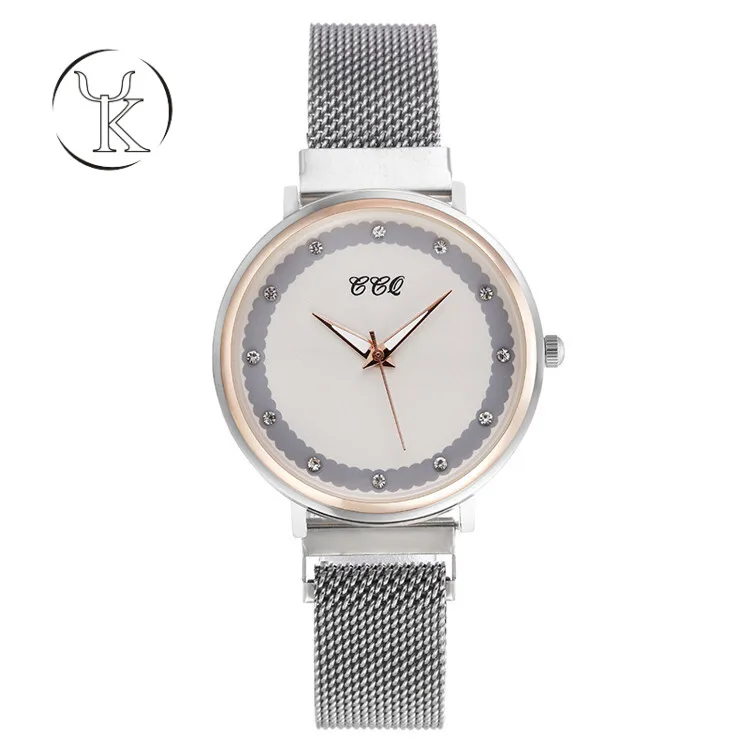 

2020 wholesale Fashion luxury diamond wristwatch magnetic Quartz ladies watches for small wrist women