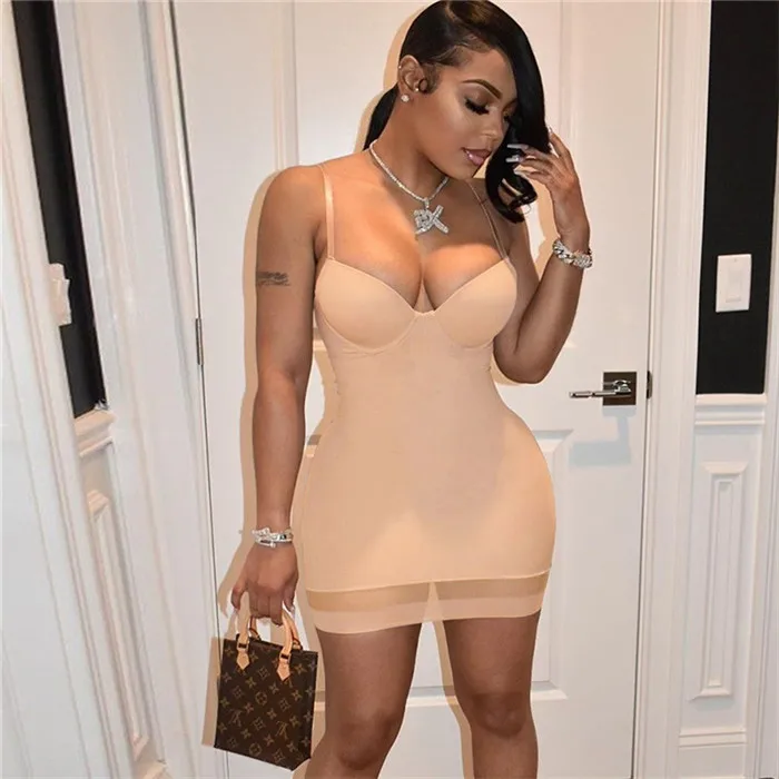 

D9896-women clothing spaghetti strapless bodycon dress sexy dress women