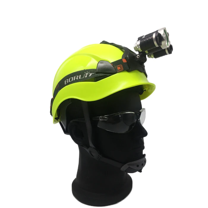 
CE rescue helmet ansi hard hat with led light industrial work helmet 