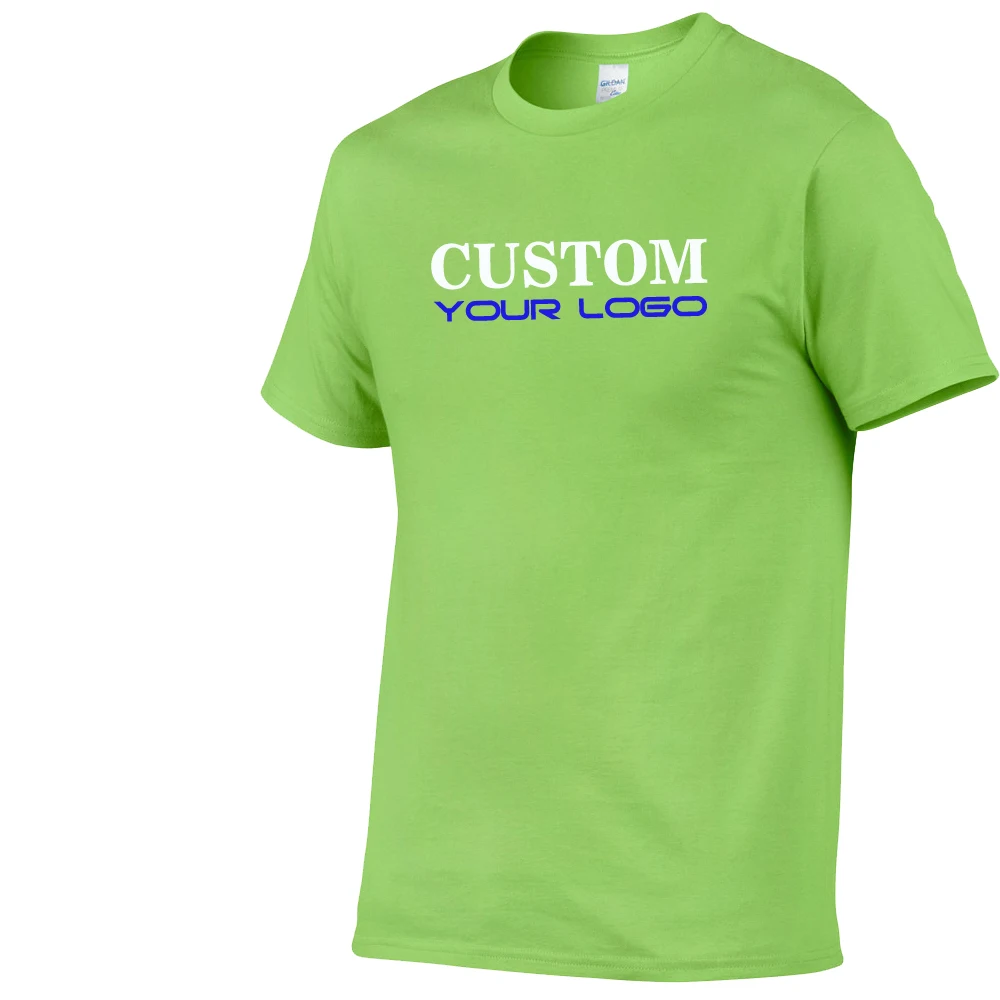 

Free shipping custom print tees 100% thickness premium cotton t shirt for men