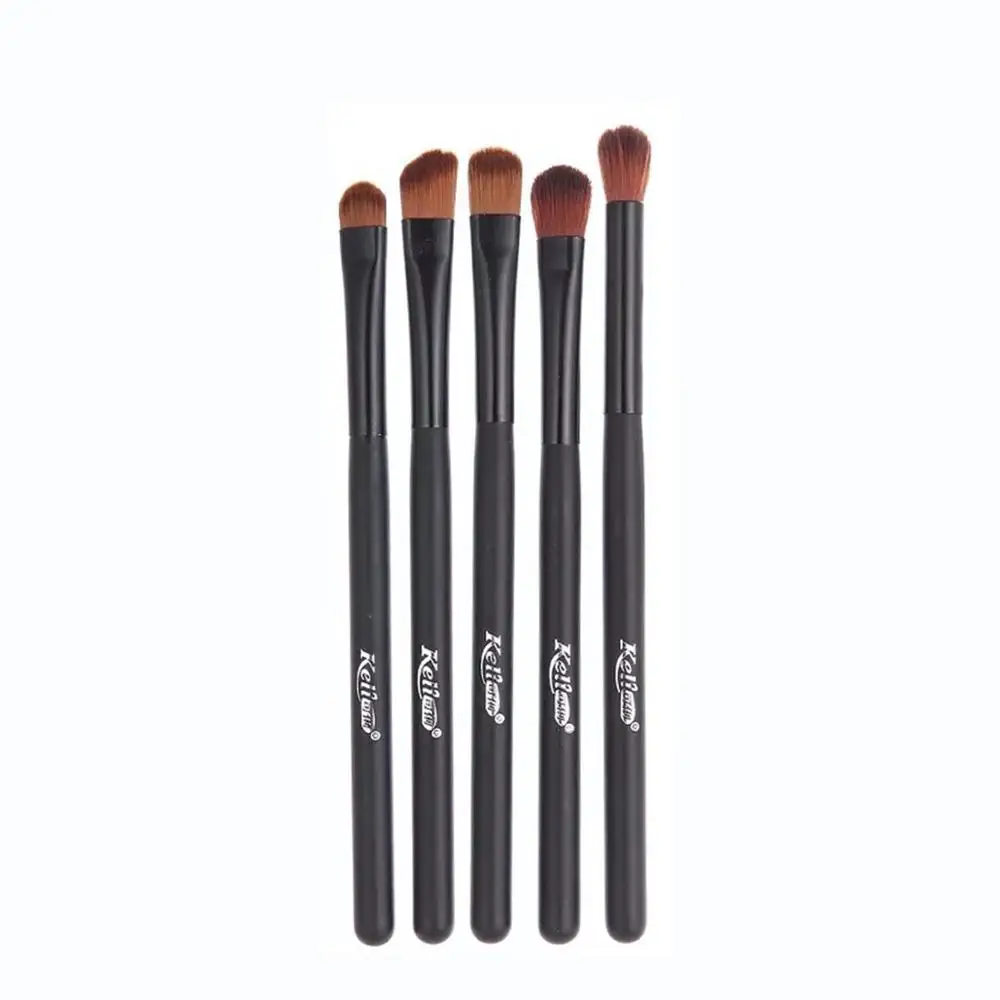 

5pcs in 1 makeup tools 2020 hot sale eyeshadow brushes black makeup brush set