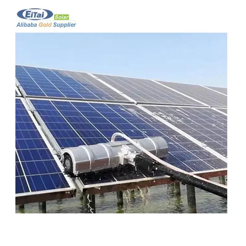 

CN-9 EITAI Solar Photovoltaic Panel Special Cleaning Tool 7.2 Meters Telescopic PV Cleaning Equipment