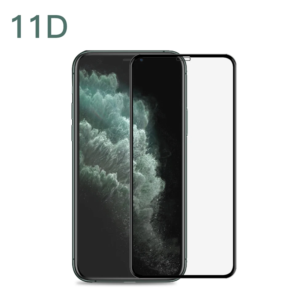 China factory outlet wholesaler 11D 10D 9D 6D 5D 2.5D flat model tempered glass screen protector