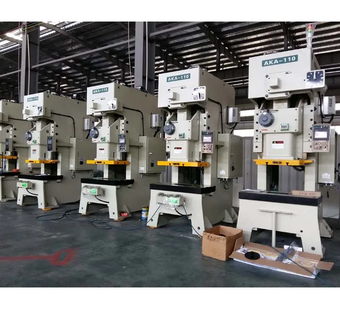 
100 ton 110 ton 125 ton 160 ton 200 ton Punch Press C frame Single Crank Eccentric Mechanical Power Press Machine 