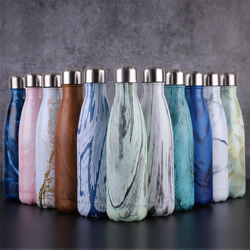 

17oz Double Wall Vacuum Insulation 18/8 Stainless Steel Water Bottle - Perfect Outdoor Sports Camping Hiking Cycling