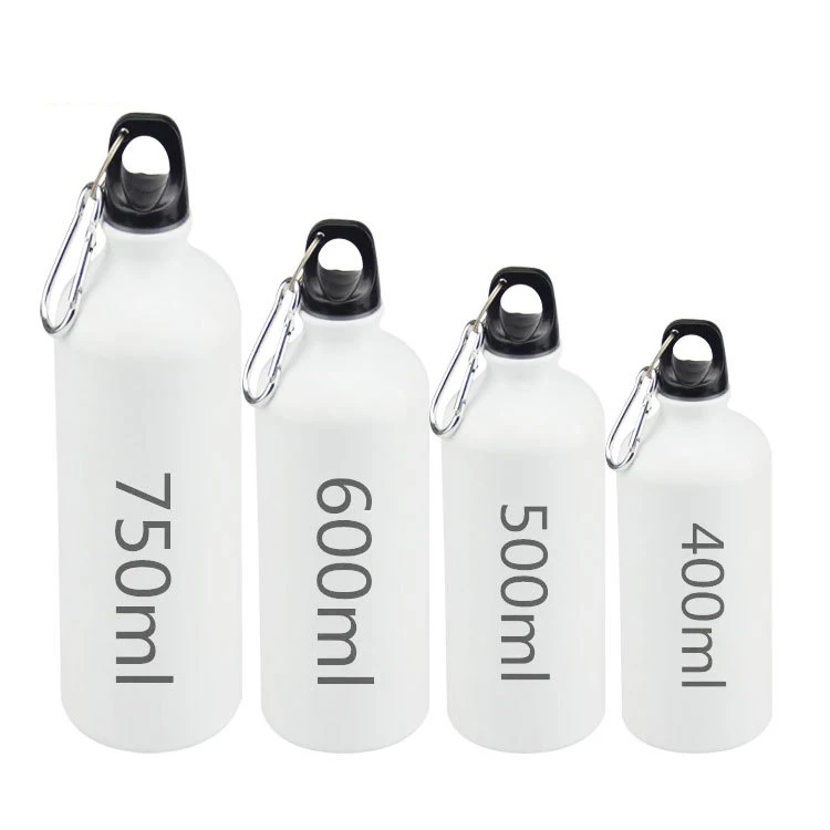 

Feiyou wholesale custom 400-750ml blank sublimation water bottle aluminum sport bottle for outdoor camping cycling, Customized color