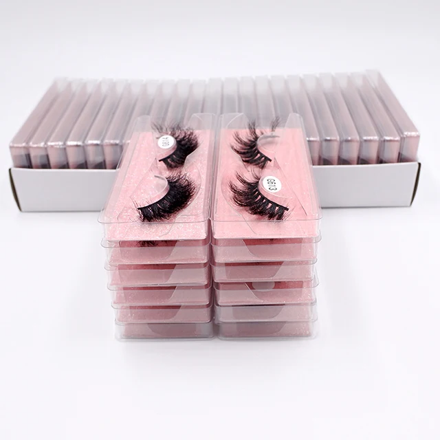 

Natural 10mm-20mm Mink Lashes Handmade Luxury Mink Eyelashes for Wholesale