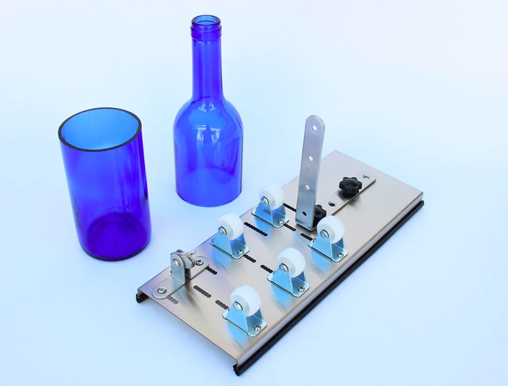 
LISCA 3, 5, 7 wheels stainless steel glass bottle cutter tools Cemented carbide manual glass cutter for bottles 
