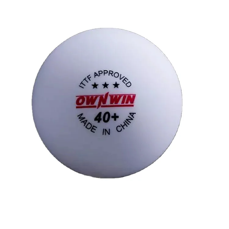 

2022 Custom logo  3 Star ABS Ping Pong Balls OEM Print Table Tennis Balls, White