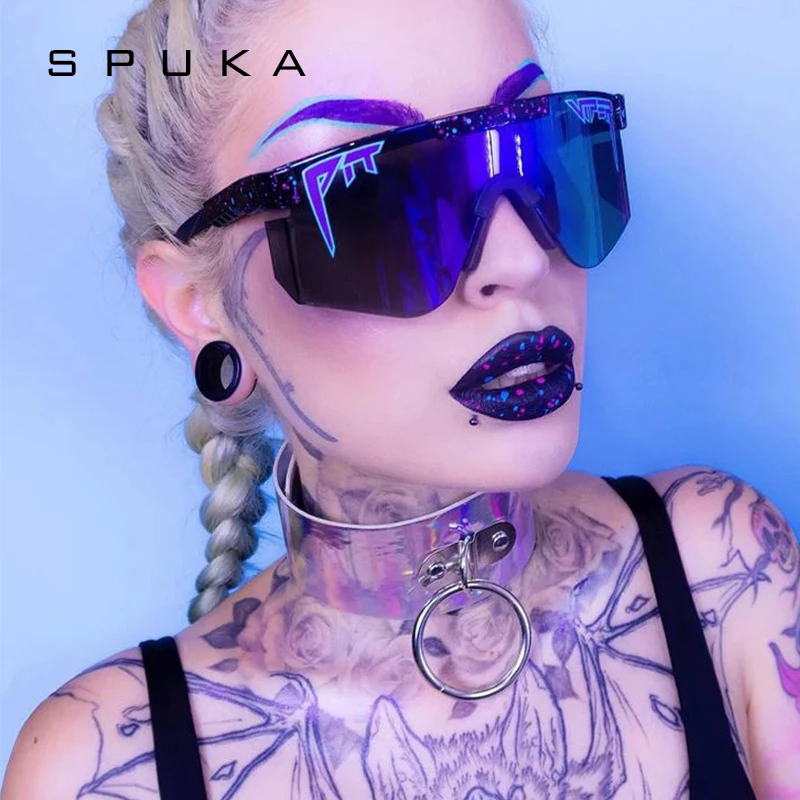 

SPUKA Fashion Sports Sunglasses Men Women Adjustable Glasses Cycling Outdoor Eyewear Vendor SPK03, Photo shows(custom)