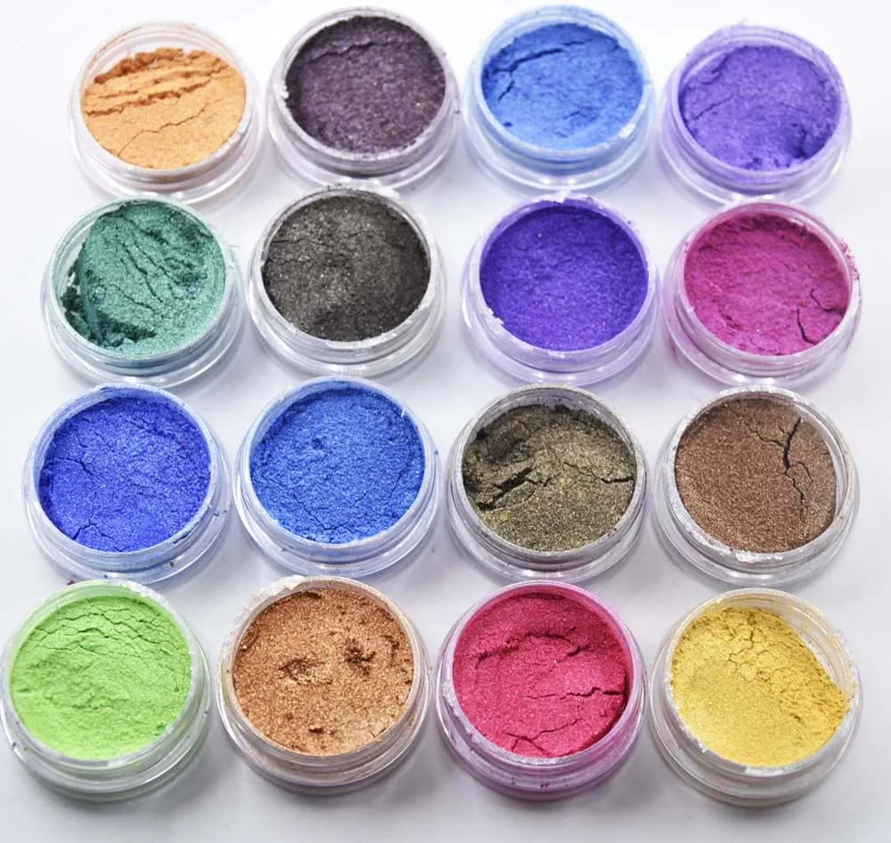 
Direct Sale Cosmetic Multi Color Mica Powder Pigments 