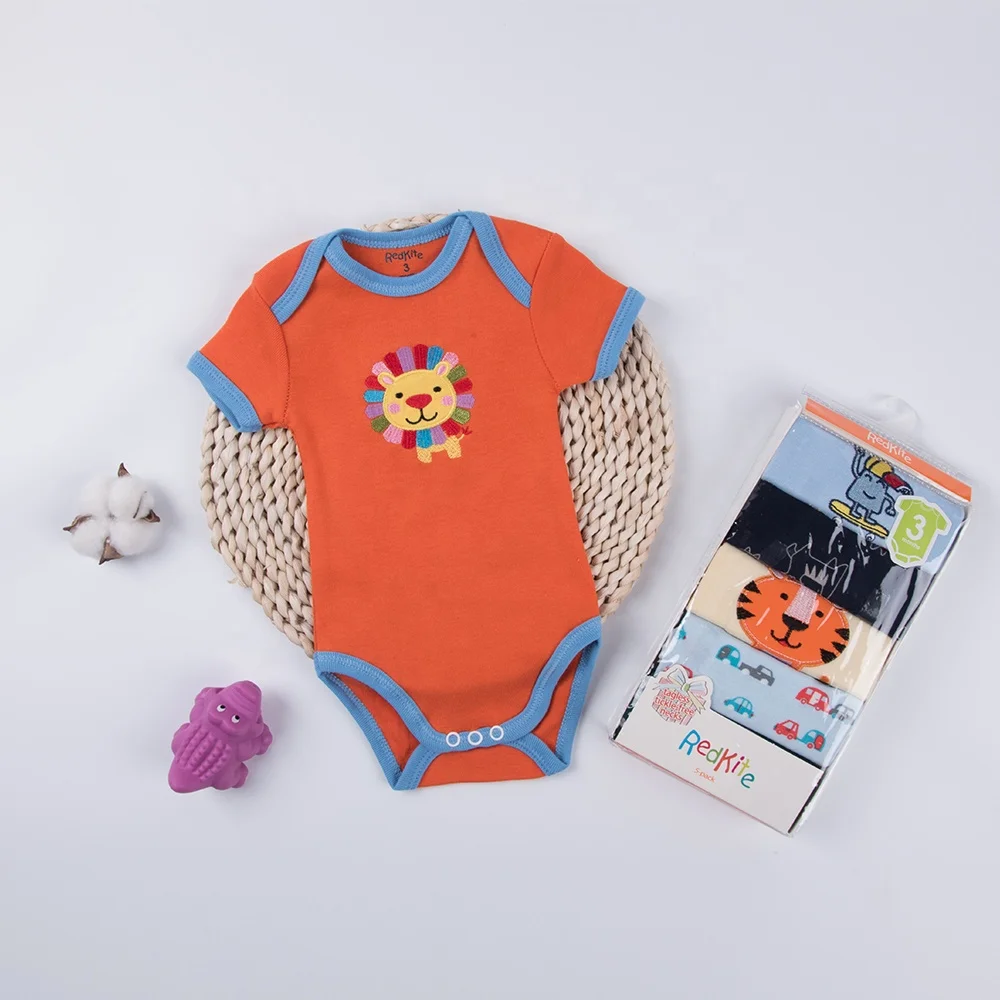 

Wholesale 100% cotton rib short sleeve baby bodysuit