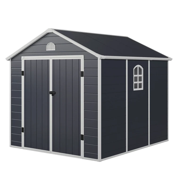 
2020 model garden outdoor tool shed plastic house storage 