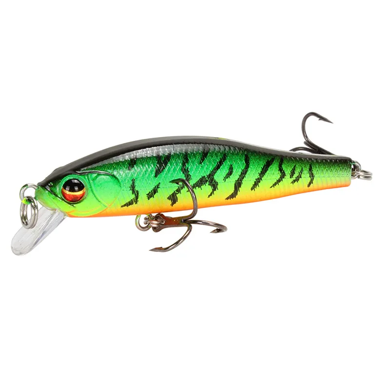

Sinking Minnow Artificial Fishing Lures 8 Colors Hard Bait For Bass