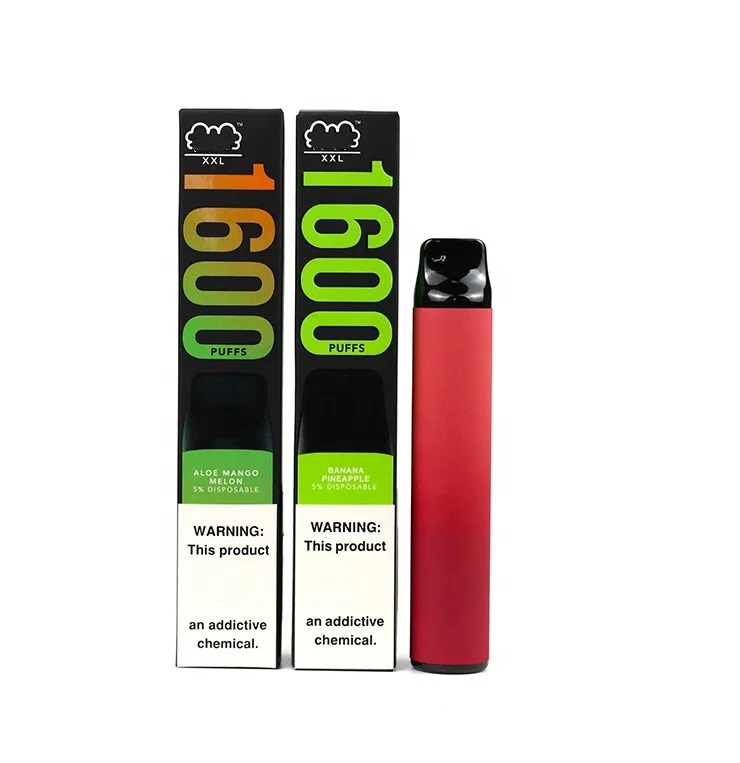 

2021 New arrivals disposable pod empty vape pen XXL 1600 electronic cigarette, Custom color