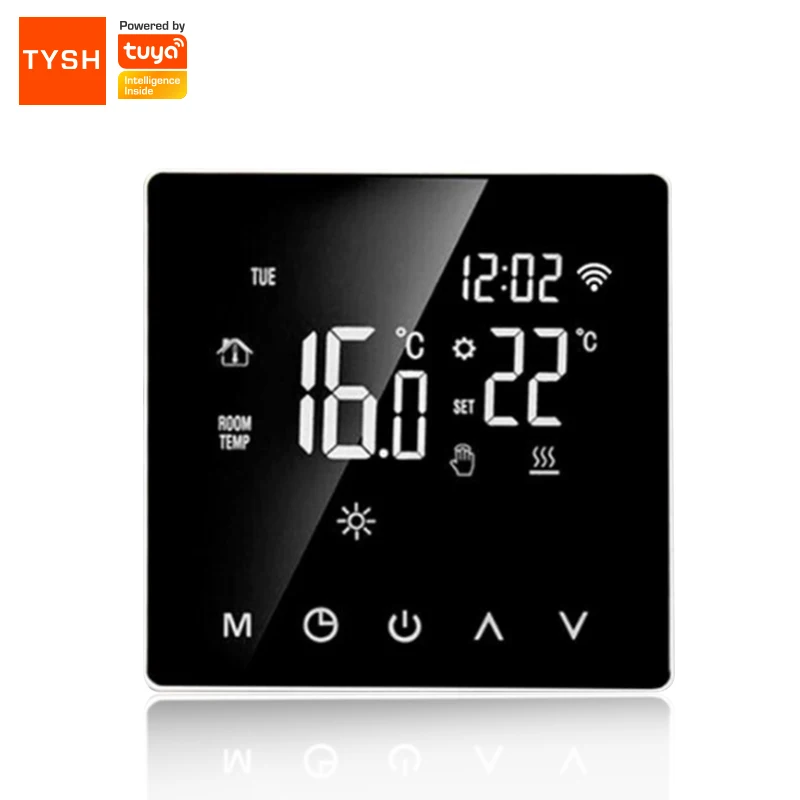 

TYSH Smart Mirror Wifi Thermostat for Smart Home Diy Works with Alexa Google Home